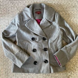 Merona Grey Peacoat Jacket
